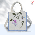 Bolso bandolera de mano Jacaranda Design de Mei Yi Arts